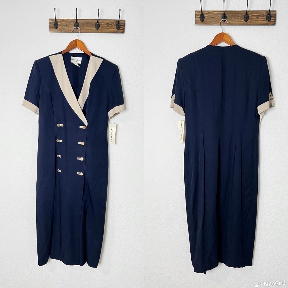 Danny & Nicole Vintage Long Blazer Dress